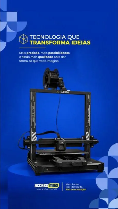 Impressora 3D da Access Mais